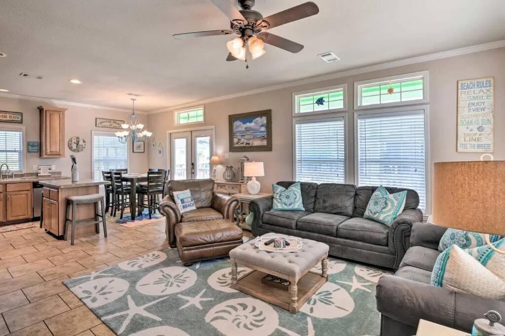 Coastal Heaven - Crystal Beach Relaxing Beach Home Bolivar Peninsula Esterno foto