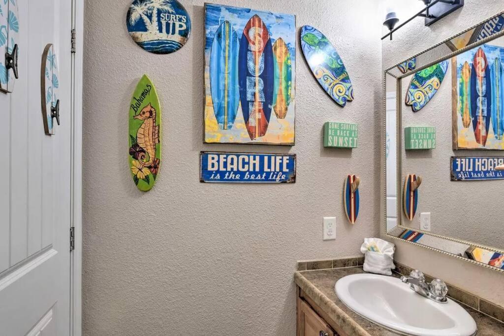 Coastal Heaven - Crystal Beach Relaxing Beach Home Bolivar Peninsula Esterno foto